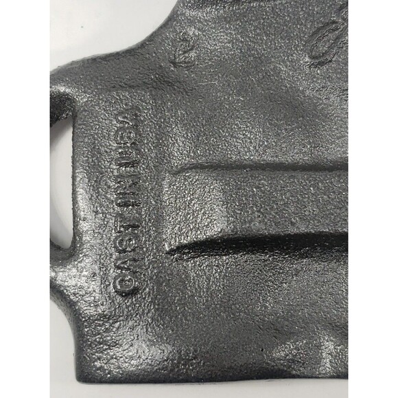 John Wright Cast Iron Christmas Candy Mold VTG Reindeer Angel Tree Santa 1993 - Picture 12 of 14